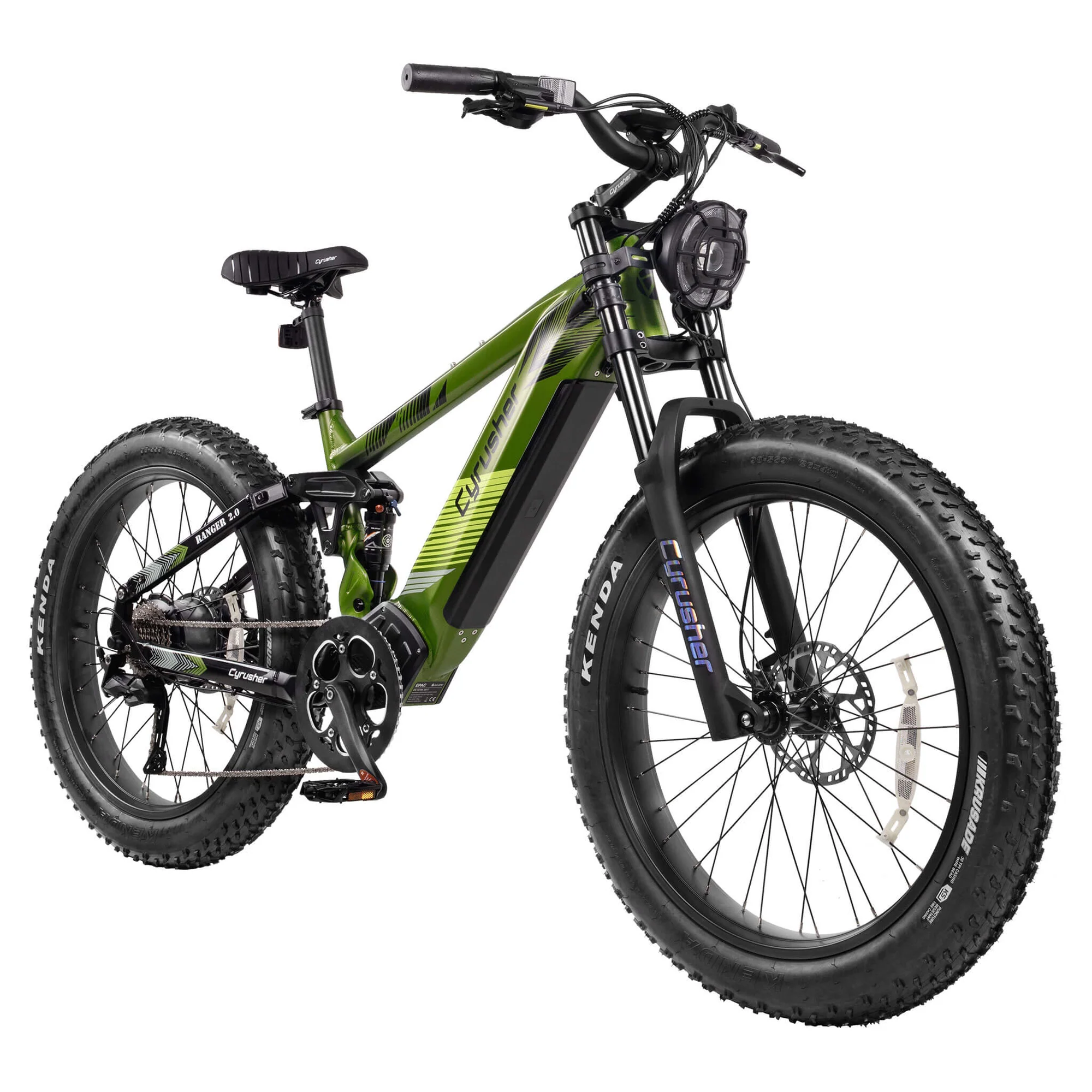 CyrusherRanger2.0E-Bike-Green-1