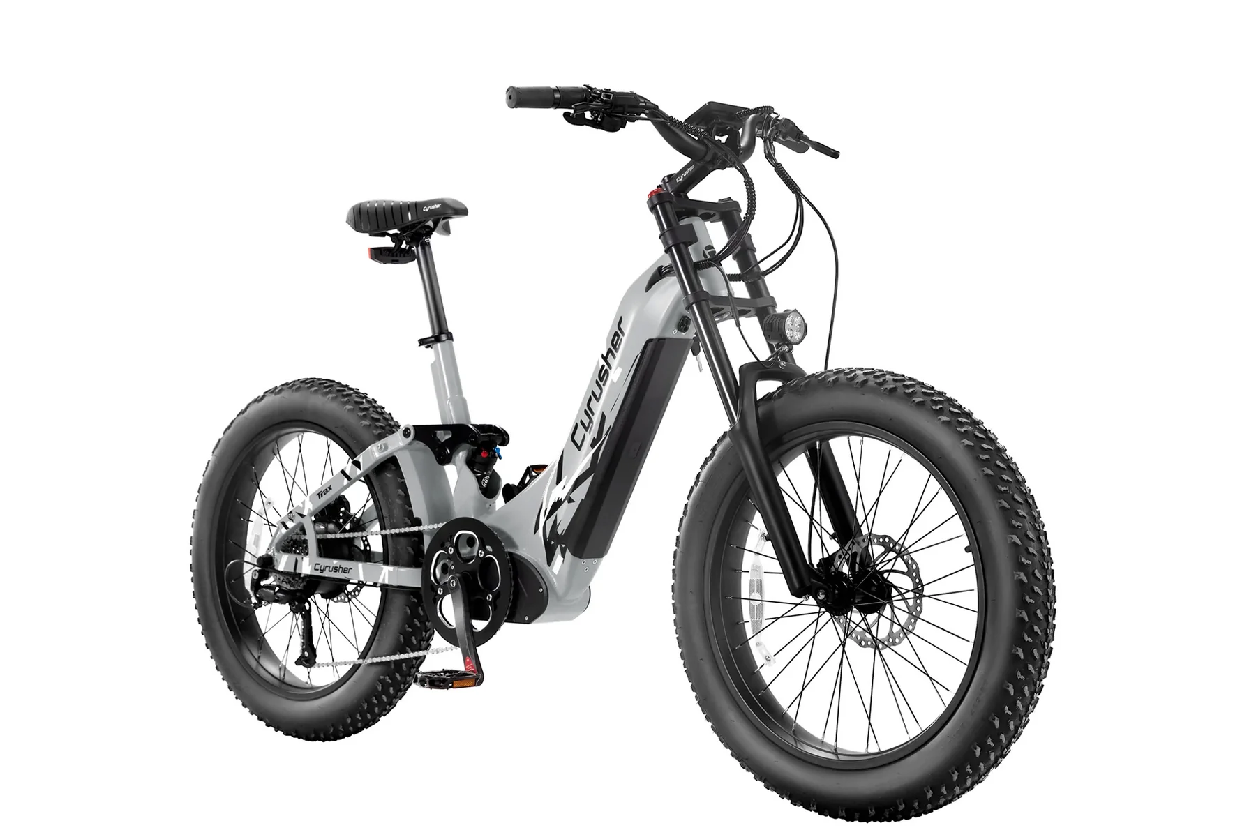 CyrusherTrax24_Step-throughAirShockEbike-Grey-1